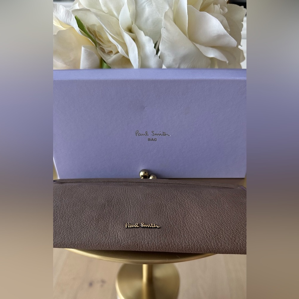 New Paul Smith Kiss Lock Wallet w/Box - Picture 2 of 9